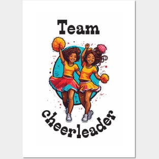 Team cheerleader Posters and Art